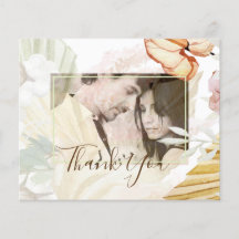 BOHOトロピカルパンパスグラス結婚ズ