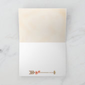 BOHOドリームキャッチャー卒業ありがとう サンキューカード (内部)