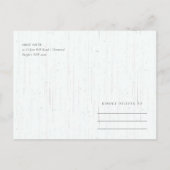 BOHOネイビー赤面アントラーフローラカントリーセーブ 案内ポストカード (裏面)