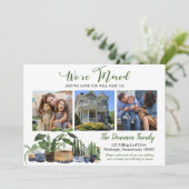 Bohoハウスプラント引っ越しました移動写真 案内状 (スタンド正面)