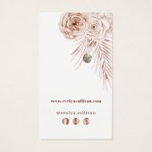 Bohoバラパッケージの挿入 (裏面)