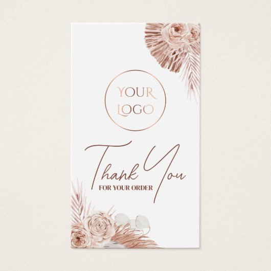 Bohoバラパッケージの挿入 (正面)