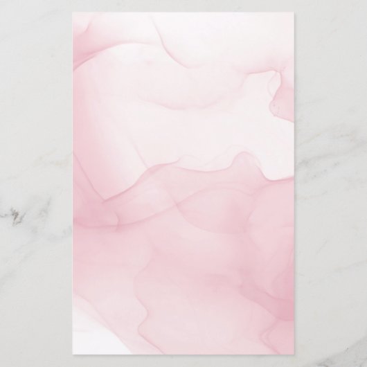 Bohoバラベビーシャワーゲーム親愛ベビーウィッシュカード (裏面)