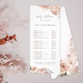 Bohoバラ価格表ラックカード ラックカード