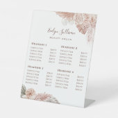 Bohoバラ価格表台座記号 台座サイン (正面)