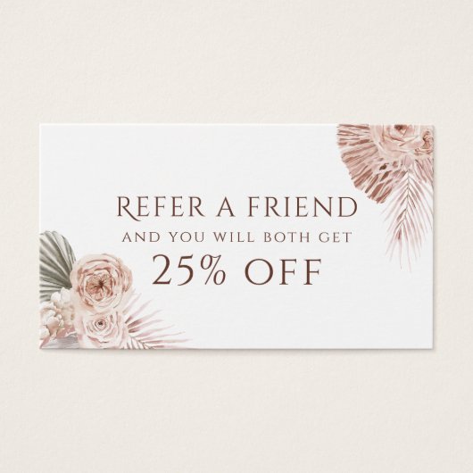 Bohoバラ紹介カード (正面)