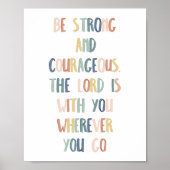 Bohoパステル強く勇敢なポスターである ポスター (正面)