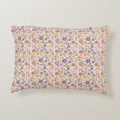 Bohoパターン01.wピンクBG アクセントクッション (裏面)