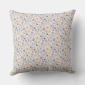 Bohoパターン02.wオフホワイトBG クッション (裏面)