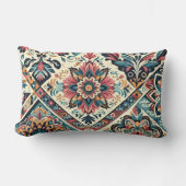 BOHOパターン ランバークッション (正面)
