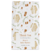 Bohoパタ男女兼用ーン赤ちゃんシャワー スモールペーパーバッグ (正面)