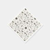 Bohoパタ素朴ーンID1109 スタンダードカクテルナプキン (角)