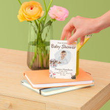 Bohoピンクとホワイトウォーター色ベビーシャワー