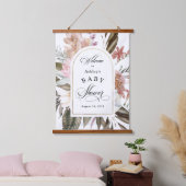 Bohoファンタジー水彩フローラベビーシャワー 吊り下げ型タペストリー (寝室)