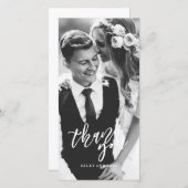 bohoフォトサンキューカード サンキューカード (正面/裏面)