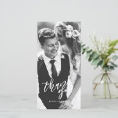 bohoフォトサンキューカード サンキューカード (スタンド正面)