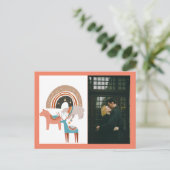 Bohoフォトホリデーシーズン葉書 ポストカード (スタンド正面)