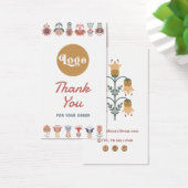 bohoフォークアート花パッケージ挿入 (デスク)