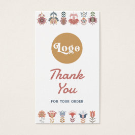 bohoフォークアート花パッケージ挿入