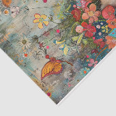 BOHOフラワーガールデコップページ 薄葉紙 (詳細)