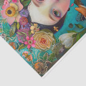 BOHOフラワーガールデコップページ 薄葉紙 (詳細)