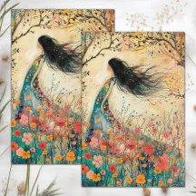 BOHOフラワーガールデコップページ