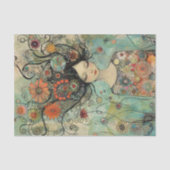 BOHOフラワーガールデコップページ 薄葉紙 (正面)