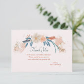 Bohoフレームサンキューカード サンキューカード (スタンド正面)