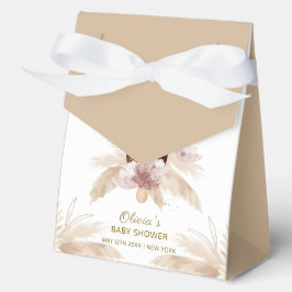 Bohoフローラアイスクリームポップシクル赤ちゃんシャワー フェイバーボックス