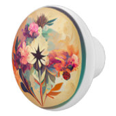 Bohoフローラインアーストーン セラミックノブ (右)