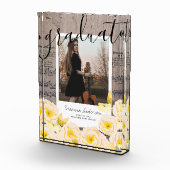 Bohoフローラウッドミュージック卒業フォトブロック フォトブロック (右)