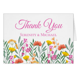 Bohoフローラガーデンワイルドフラワー結婚ズありがとう