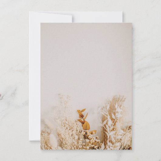 Bohoフローラス結婚クリプト詳細 (裏面)