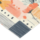 Bohoフローラパッチワークキッチン テーブルクロス (アングル)