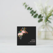 Bohoフローラフラワーズスクエア名刺 スクエア名刺 (スタンド正面)