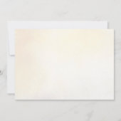 Bohoフローラブランチ&バブリーブライダルシャワー写真 招待状 (裏面)