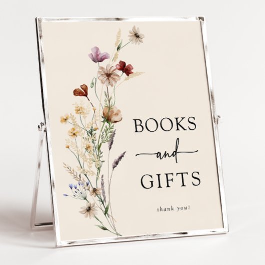 Bohoフローラベビーシャワーポスター ポスター