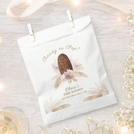 Bohoフローラモダンアイスクリームポップシクル赤ちゃんシャワー フェイバーバッグ