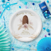 Bohoフローラモダンアイスクリームポップシクル赤ちゃんシャワー ペーパープレート (パーティー)