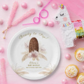 Bohoフローラモダンアイスクリームポップシクル赤ちゃんシャワー ペーパープレート (パーティー)