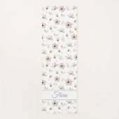 Bohoフローラモダンカスタマイズ可能ヨガマット ヨガマット (正面)