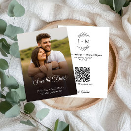 Bohoフローラ写真筆跡 セーブザデート