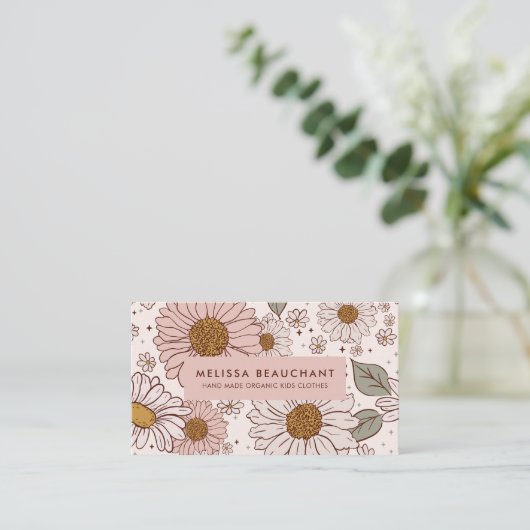 Bohoフローラ名刺 名刺 (スタンド正面)