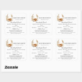 Bohoフローラ小麦原料粉パンコテージ法食品 スクエアシール (シート)