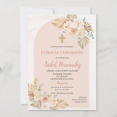 Bohoフローラ最初の交スペインの流 招待状 (正面)