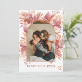 Bohoフローラ最高のアーチ母の母の日 カード (スタンド正面)