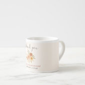 Bohoフローラ水彩先生有難う エスプレッソカップ (正面右)