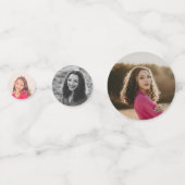 Bohoフローラ水彩野草卒業 コンフェッティ (裏面)