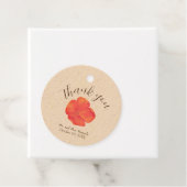 Bohoフローラ結婚の感謝 フェイバータグ (インサイチュ)