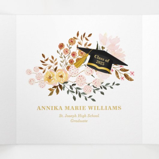 Bohoフローラ院撮数々の影 三つ折り案内状 (内部中)